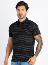 Mens All Over Printed Polo T-Shirt